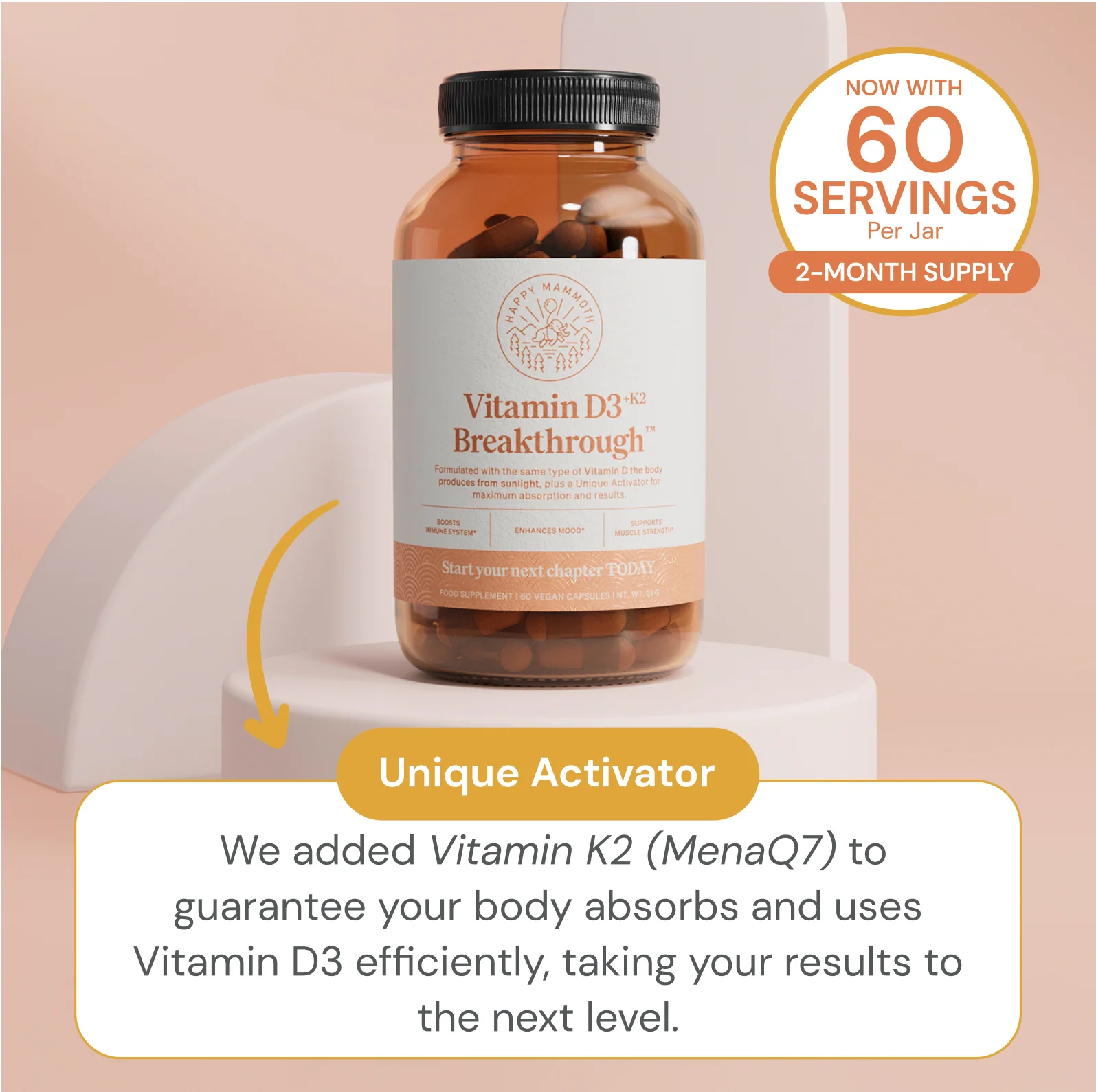 Vitamin D3 + K2 Breakthrough™ - Image 3